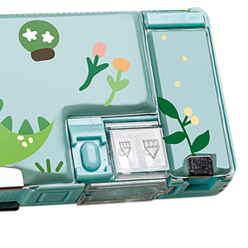 Сумка для карандашей в милом мультяшном стиле с двухсторонней встроенной точилкой, портативная, большой емкости, большой карандаш Ca