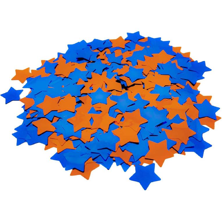 ZOOYOO Blue Foil Confetti, Round Foil Glitter Table Confetti Dots, Sparkling for Wedding Birthday Party Decoration (1.76 OZ, 1.5 cm)