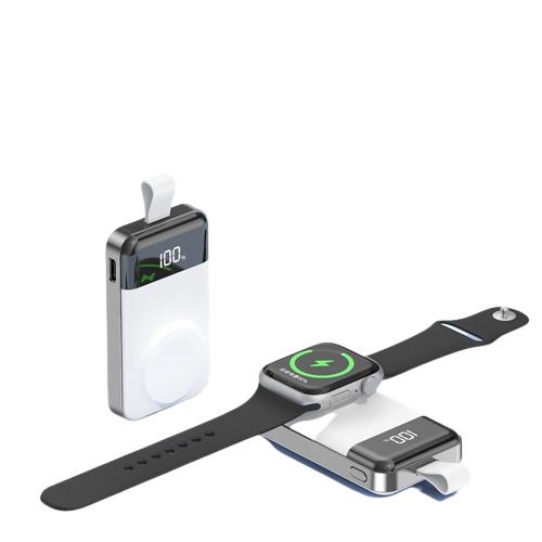 Новый Карманный Зарядное устройство USB Часы с Индивидуальным Логотипом Быстрая Зарядка Портативная Станция Светодиодный Дисплей Магнит Беспроводные Мини Портативные Внешние Аккумуляторы