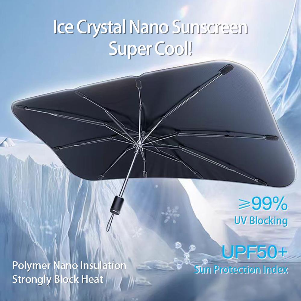 For Jeep Chrysler 200 300 Dodge charger Grand Cherokee Wrangler Compass Renegade Car Windshield Sunshades Front Shading Umbrella AMQ1