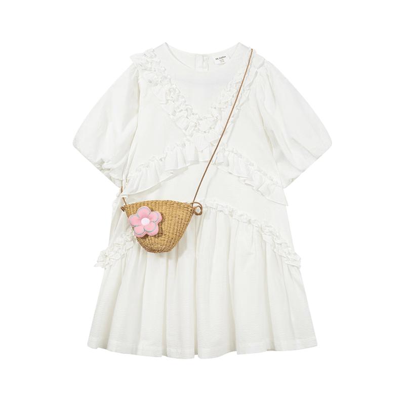 M.Latin Girls' French Style Summer Princess Dress