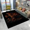 3D Hard Rock Band Guns N Roses Sign Carpet Rug для дома, гостиной, спальни, дивана, коврика для двери, детский коврик, нескользящий напольный коврик