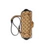 Gucci Мини-сумка GG Marmont Бежевая Эбеновое дерево/Черный Женские сумки Коричневый 446744-HVKEG-9772
