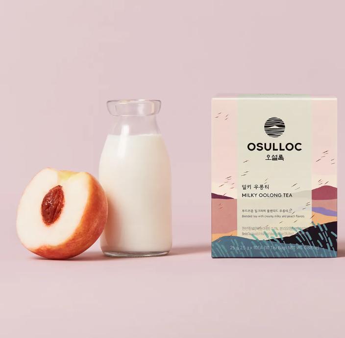 Osulloc Milky Oolong Tea 10 Sachets | Jeju Island Premium Korean Tea