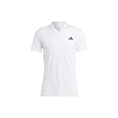 2023 Grand Slam Tennis Series Aeroready Freelift Pro Polo с эмблемой-логотипом мужские топы белого цвета IA7099