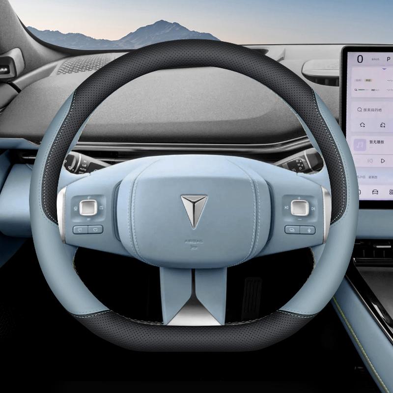 Кожаный чехол на руль автомобиля для Changan Deepal G318 S07 S05 S7 S09 Sl03 2024 2025 2026 Аксессуары