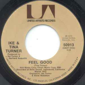 7-дюймовая пластинка IKE & TINA TURNER - Feel Good 50913 United Artists 1972 США Соул/Фанк Б/у