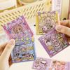 Магнитная наклейка-игрушка Николь-тян: Милая книжка-тихоня в форме сердца для веселых переодеваний