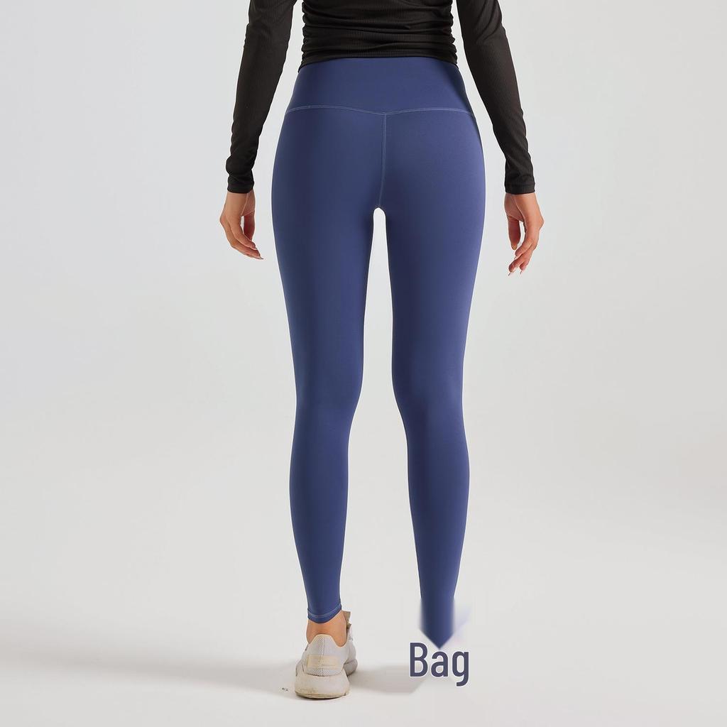 European Size Women's Plus Peach Yoga Pants - Elastic, Tight-Fitting, No Lines, Perfect for Running and Fitness