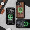 Бренд J-Jack D-Daniel Роскошный Черный Для Magsafe Магнитный Чехол Для Телефона Для IPhone 16 15 17 Pro Max 11 12 13 14 Plus Чехол