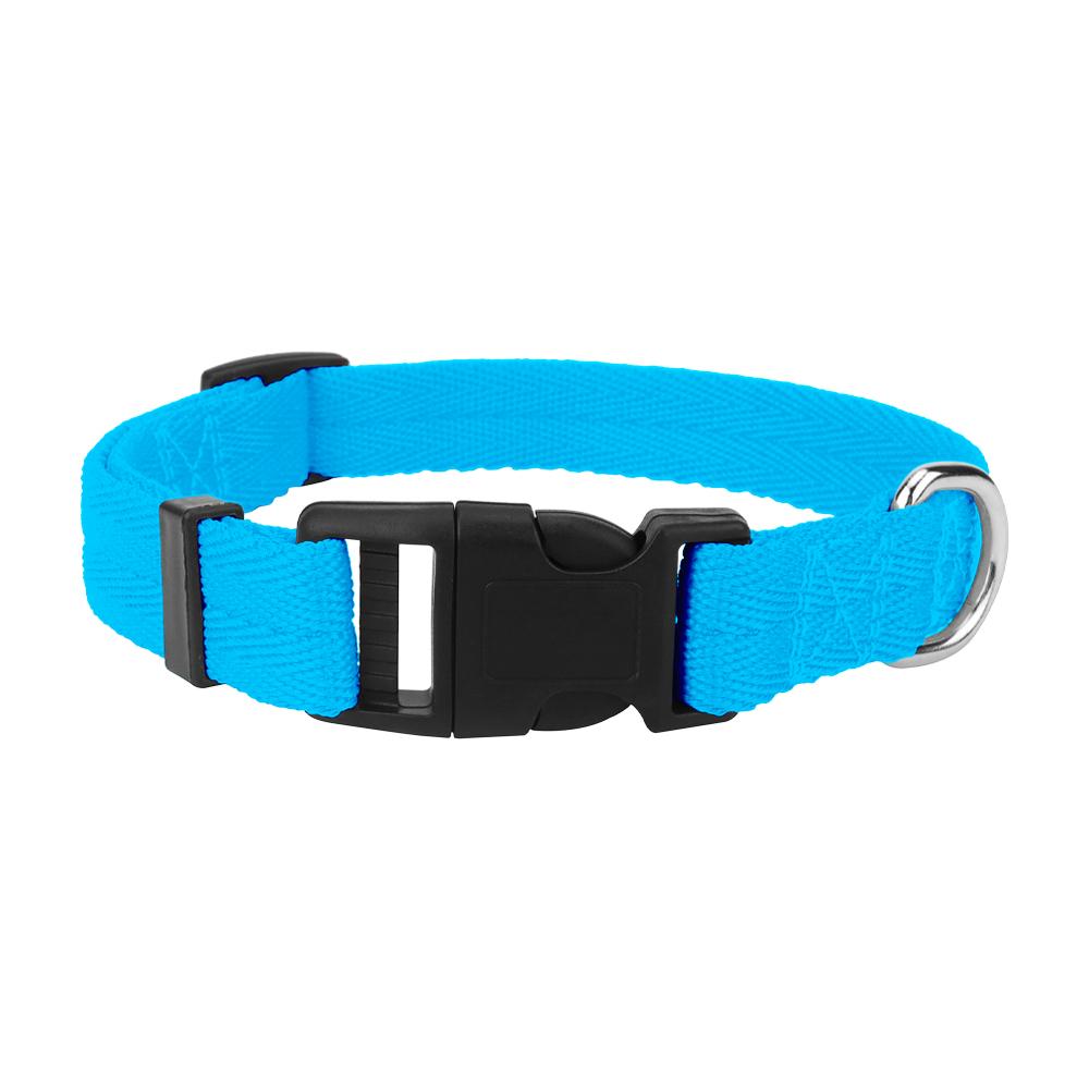 Регулируемые ошейники для собак малых, средних и крупных пород, тонкая нейлоновая стропа и пластиковая пряжка с быстрой застежкой, аксессуары для питомцев