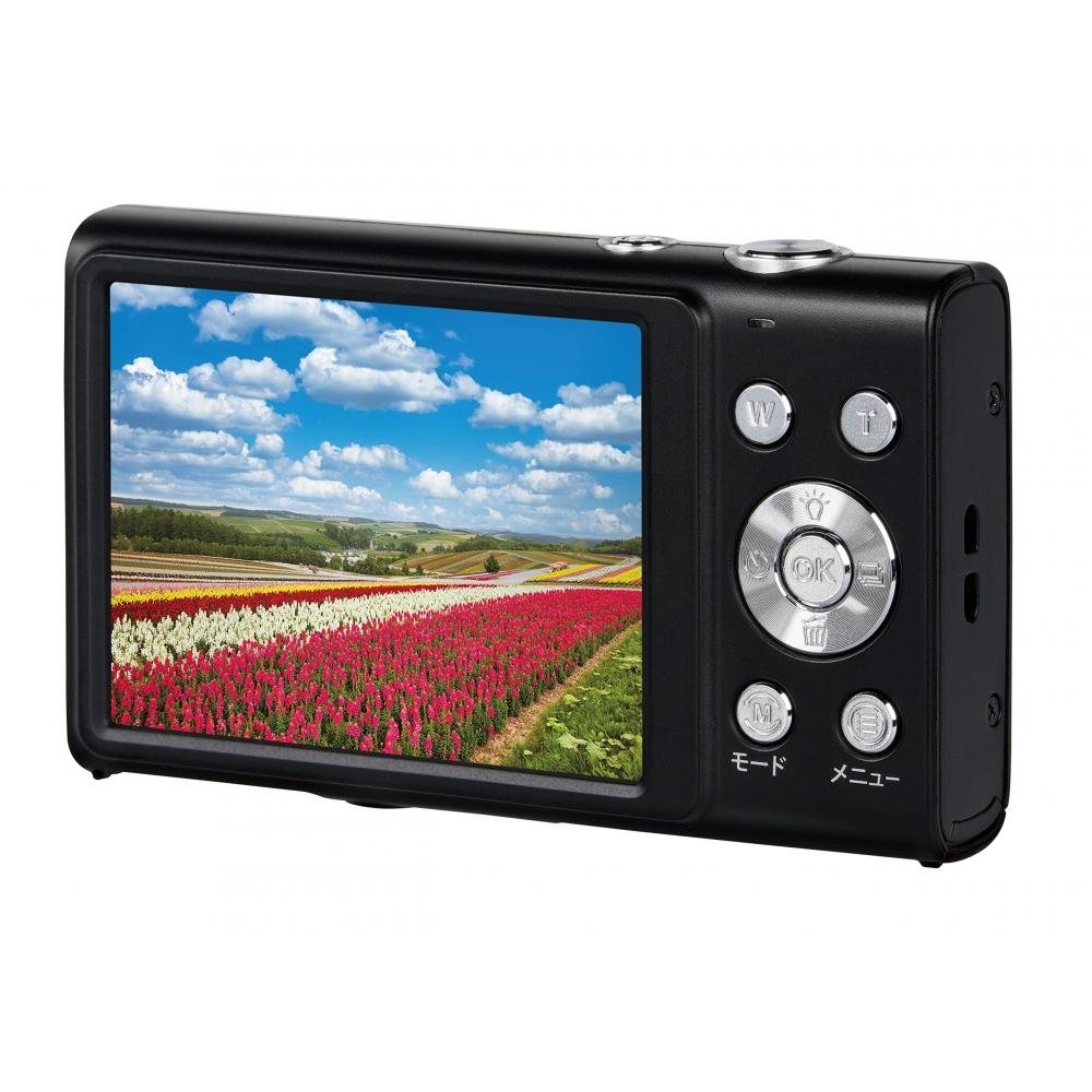 [ Эксклюзив] Компактная цифровая камера Kenko KC-AF05ST, набор из 2 эффективных пикселей, 8 миллионов, автофокус, цифровой зум 4x, запись видео 2.7K, 144237, черный