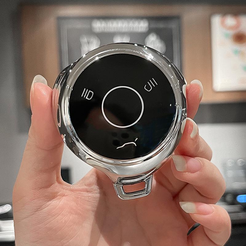 Neta X Key Case - Aya Frosted U High-End Pro Full Wrap V Shell with S Buckle for GT Car Interior Modification