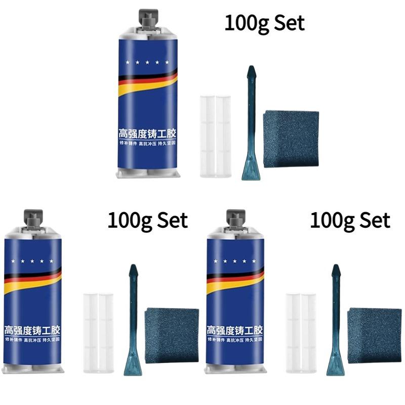 AB клей для ремонта литья Клей для холодной сварки Клей для ремонта металла для устранения дефектов литья металла Жидкий герметик, устойчивый к высоким температурам