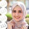 Изысканная клипса для хиджаба без зацепок Высококачественные DIY швейные крючки Пряжка для шарфа Фиксация шарфа или головного платка Сплав U-образная клипса для шарфа