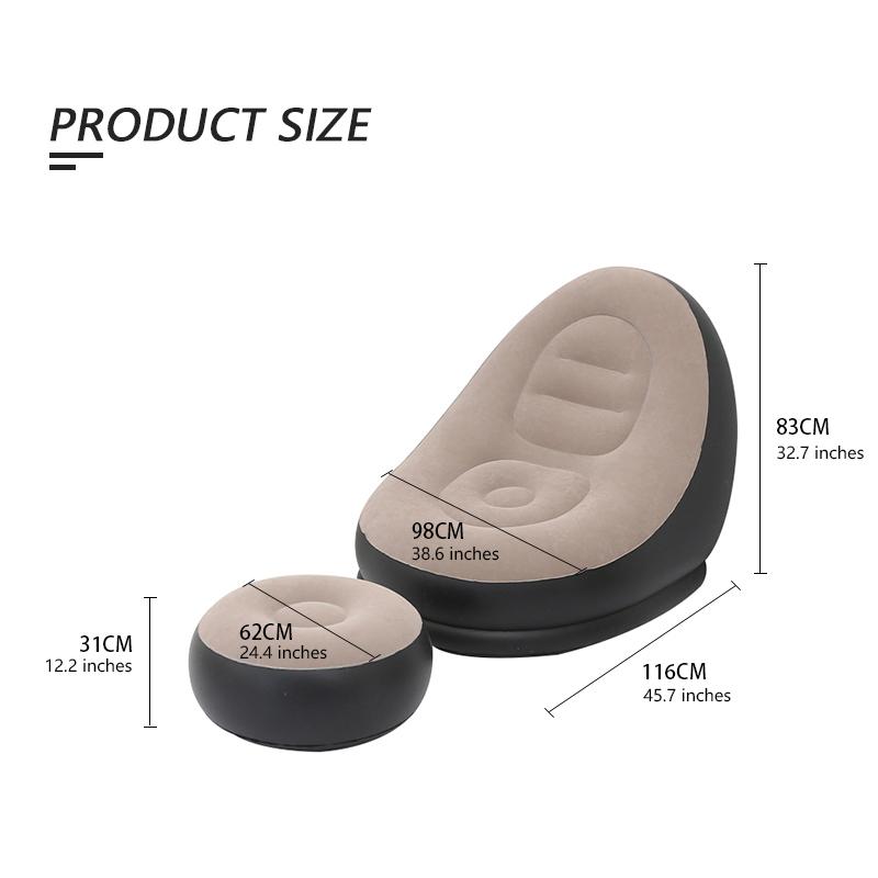 Lazy BeanBag, чехол для дивана, кресло без наполнителя, лежак, кресло-мешок, пуф, пуф, диван, татами, гостиная, высококачественная надувная кровать