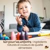 Crayons en Cire d'Abeille - Honeysticks - Boîte de 12 - Non Toxiques - Faits Main - Écologiques