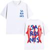 Funny Russian Cartoon Sardines Graphic T Shirt Unisex Women Creativity Popular Fashion Tshirt Y2k Oversized Cotton Casual T Shirts