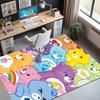 Care Bears Pattern Rug, Indoor/Outdoor Mat, for Picnic, Gameroom, Bedroom, Office, Living Room, Home Decor Carpet, Birthday Gift