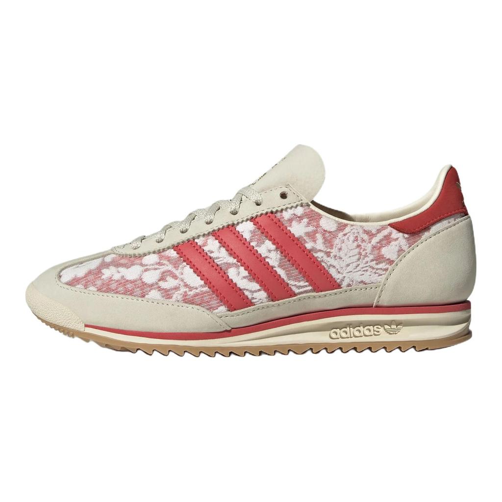 Liberty of London x adidas SL72 OG Узор Кадзуса Женские Кроссовки Кремовый Облачно-Белый Кремово-Белый JS1311