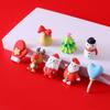 Santa Pencil Erasers Elk Christmas Stationery Kawaii Rubber Eraser  Student