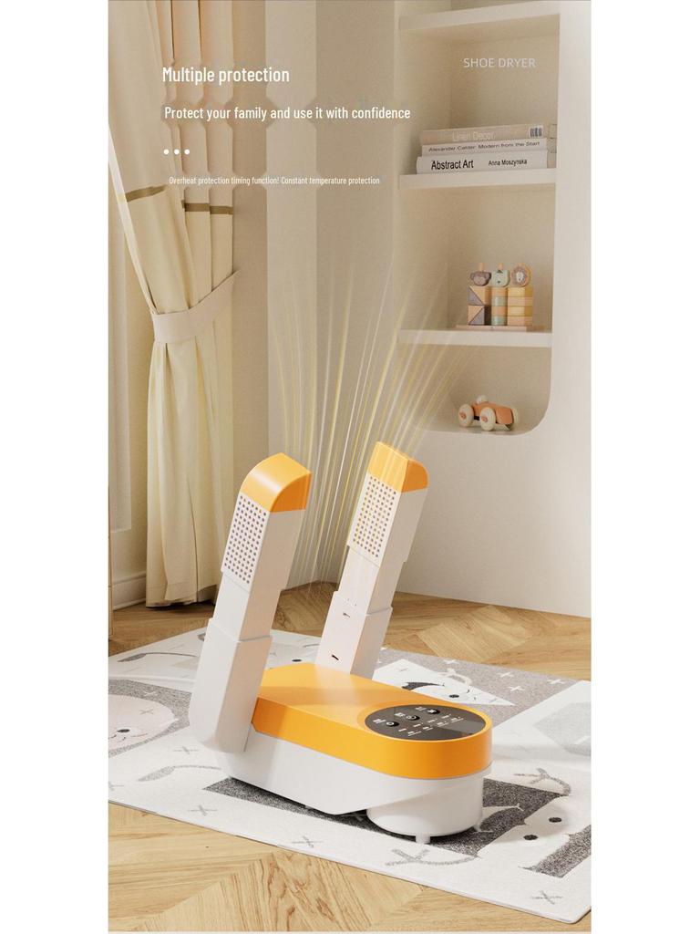 Foldable Intelligent UV Shoe Drying Machine with Deodorizer