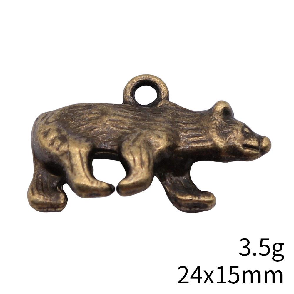 2025 Тренд Ожерелье с подвесками Динозавры Животные Подвески-медведи Подвеска Самые дешевые товары Подвески для браслетов