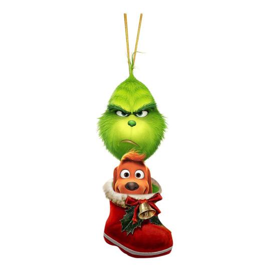 Рождественское украшение Собака Декоративный Праздничный Подвеска для машины, рюкзака, дома, для вечеринки, DIY подарок, украшение для вечеринки