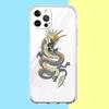 Чехол с китайским драконом для iPhone 16 15 14 13 12 Pro Max Прозрачный Мягкий для iPhone 11 Pro Max 7 8 Plus XS XR Оболочка Capas