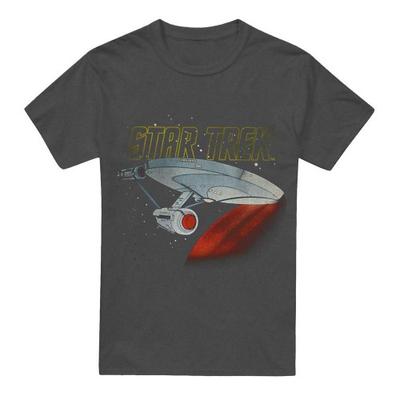 STAR TREK Футболка унисекс для взрослых Enterprise Retro