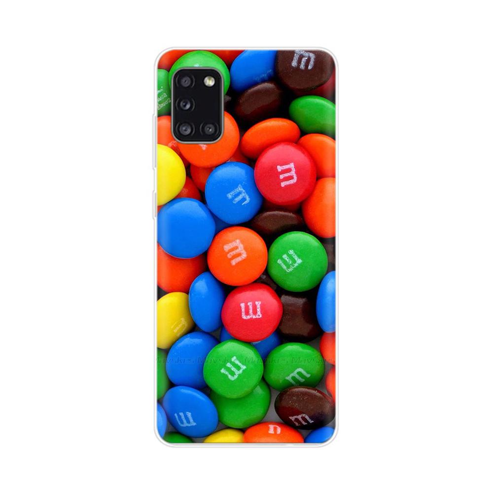Чехол для Samsung Galaxy A31 Мягкий силиконовый чехол из ТПУ для Samsung A31 A 31 SM-A315F Силиконовая задняя крышка Чехол для телефона Samsung A31