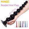 PVC Anal Plug Bead Butt Plug Prostate Massages Masturbator Sex Toys for Man Anal Dilator Sex Products