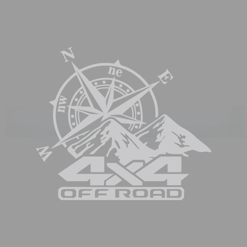 Внедорожный горный компас, креативные и забавные наклейки для фанатов мультфильмов, высокое качество для автомобилей, грузовиков, мотоциклов и ноутбуков