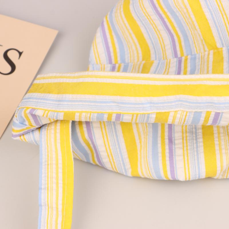 Клетчатая шляпа-ведро с широкими полями на шнуровке, летняя, для улицы, универсальная, солнцезащитная, милая, контрастного цвета, клетчатые женские кепки