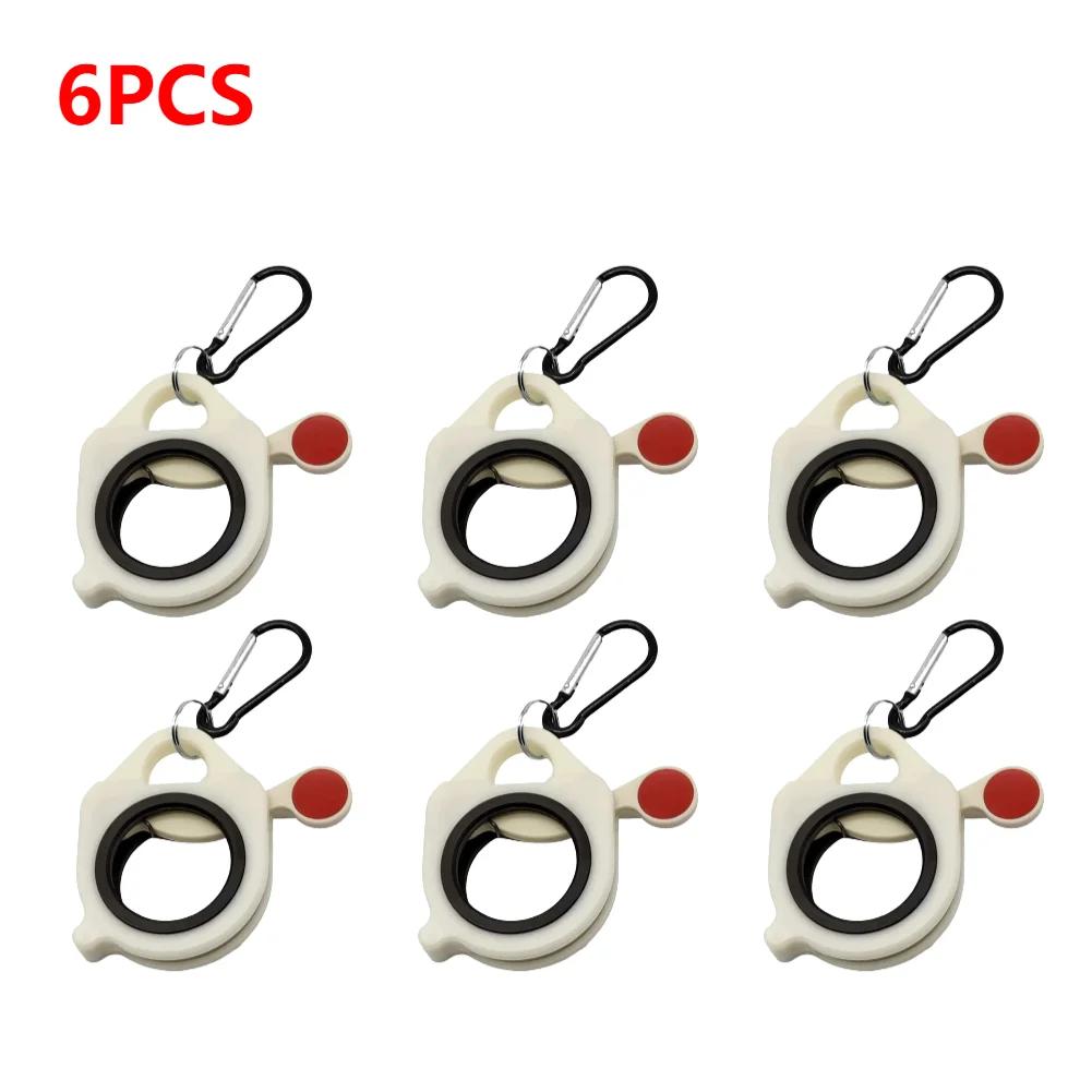 30/15/1 шт. Флуоресцентный органайзер для кабельных стяжек, ремешок для кабелей, держатель для хранения, портативный, сверхпрочный, инструмент для хранения кабельных стяжек на молнии для наружного использования