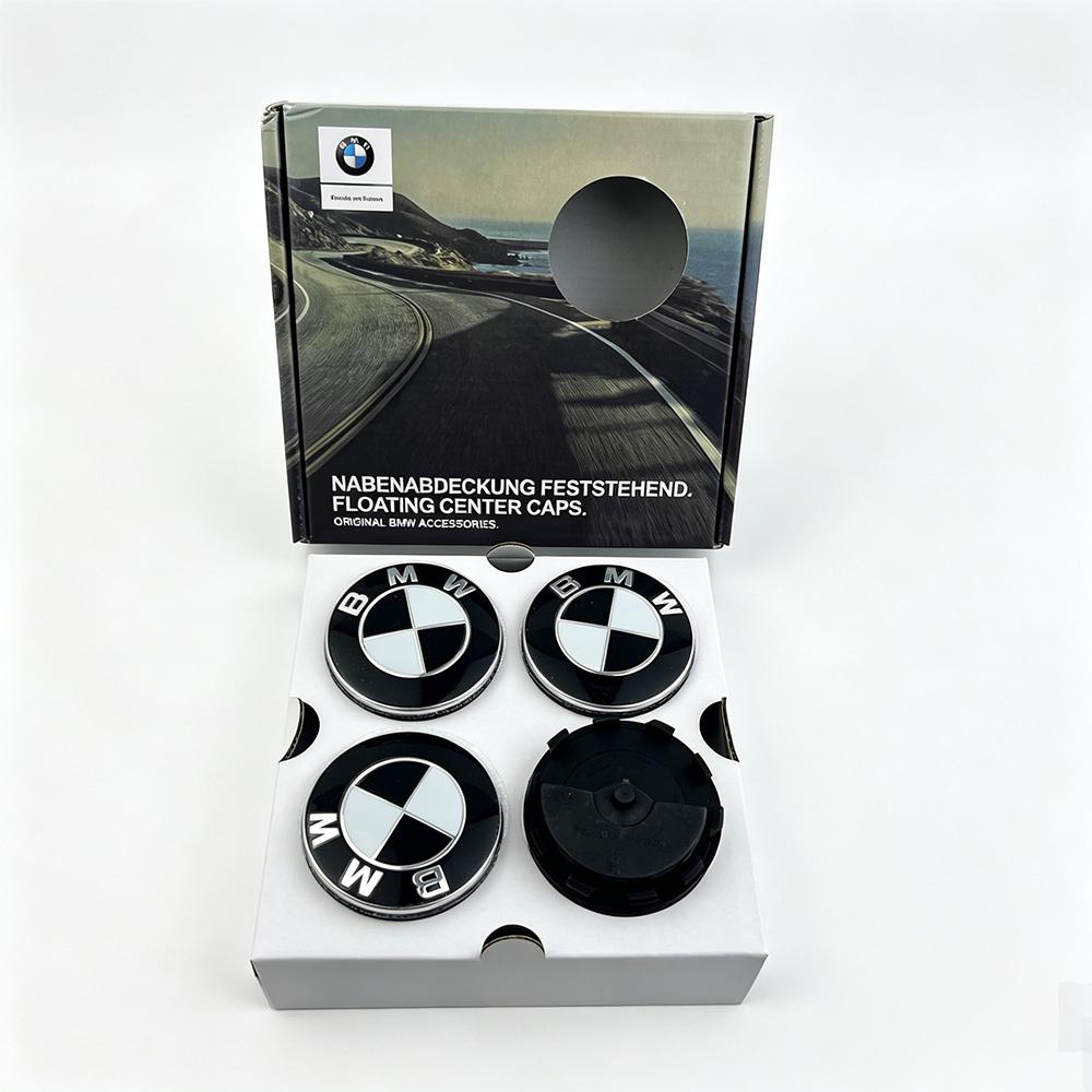 For BMW M 56/68mm Floating Wheel Center Caps For BMW G11 G12 G30 G31 G32 G38 G01 G08 G02 G05 F45 F46 F52 F48 F49 F39 F90 Auto Accessories