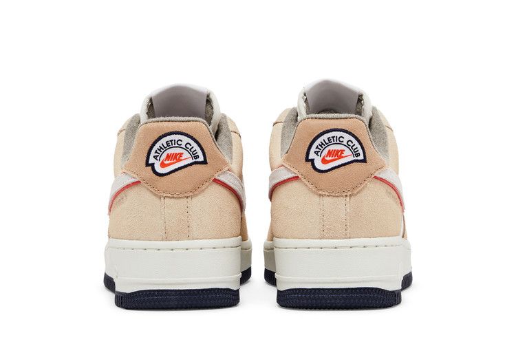 Women's Sneakers Nike Air Force 1 Low Athletic Club Sail (Women's) Sail/Khaki-Orange-Navy