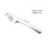 Чжи Ши Элегантный набор обеденных вилок из нержавеющей стали 304 (2-Pack)