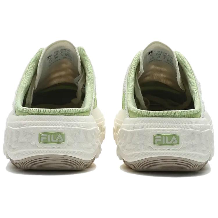 Fila Туфли-мюли Рок Прочные Легкие Низкие парусиновые туфли Женские мюли Маргарита-Зеленый F12W432307FMG