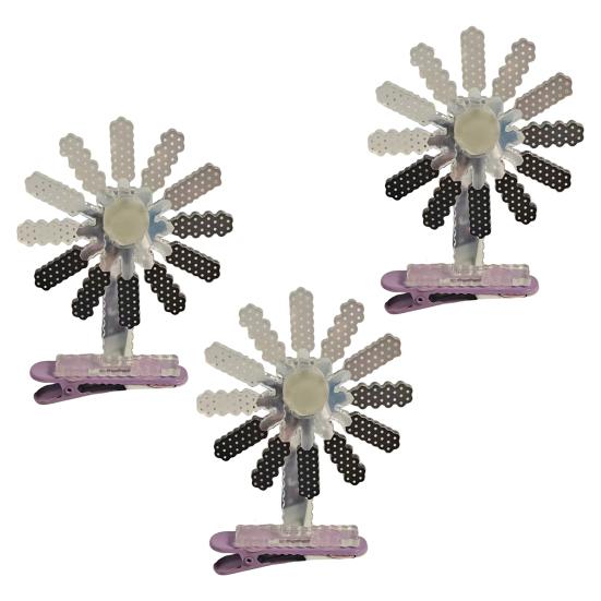 Дизайн «Загрузка мозга» Заколка для волос Юмористическое выражение Вращающаяся шпилька для волос Нескользящие зубцы Устойчивый дизайн Шпилька для волос