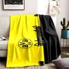 Borussia Dortmund Theme Personalized Outdoor Flannel Blankets Soft And Suitable For All Seasons Perfect For Sofas Beds And Camping