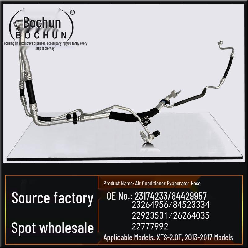 Universal Cadillac XTS 2.0T AC Compressor & Condenser Evaporator High/Low Pressure Pipes