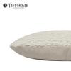 TiffHome Luxury Soft Plush Velvet Lumbar Pillow 3D Wavy Texture Cushion Case Decorative Pillows for Car Seat Office Home Decor