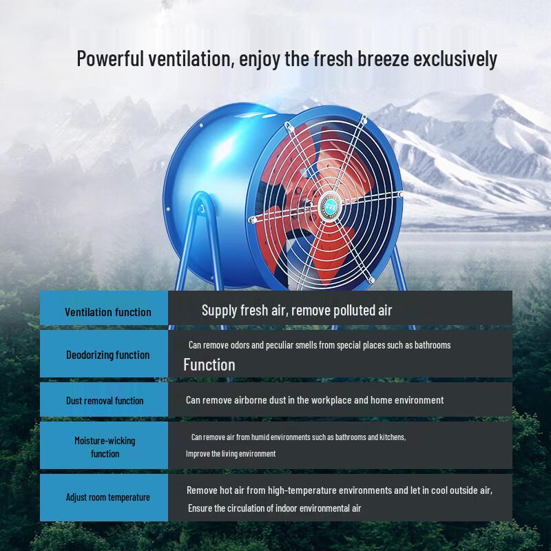 MUTO Post-Type Axial Flow Exhaust Fan