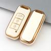 Чехол для ключа автомобиля с золотой окантовкой для моделей GAC Trumpchi: GS4, GS5, GS3, GA4, GA6
