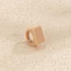 Korean Punk Candy Color Chunky Marbling Solid Color Resin Rings Finger Rings Fashion Jewelry Thumb Rings