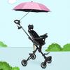 Yousheng Baby Stroller Umbrella with Clamp UPF 50+ Sun UV Protection Adjustable Waterproof Windproof Universal Outdoor UV Blocking Pram Parasol