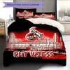 FC Köln Logo Pattern Bedding Home Decoration Birthday Gift ( 1 duvet cover + 2 pillowcase, without core),fan merchandise.