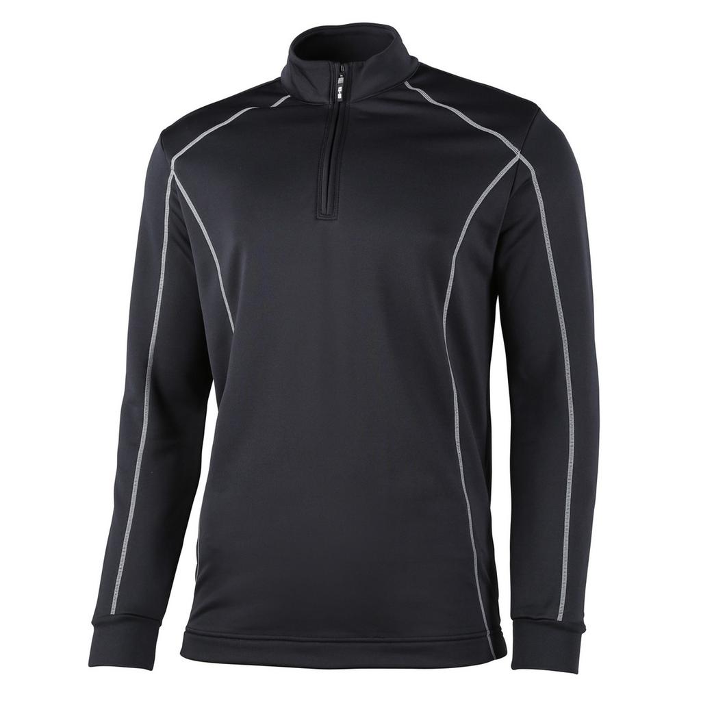 Rhino Mens Seville 1/4 Zip Midlayer Sports Top