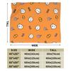 Super Soft BlanketsGirls Boys Picnic Joke Bear Throw Blanket  Flannel Bedspread For Living Room Fashion Sofa Bed Cover